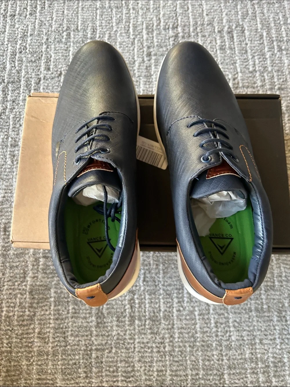 Vance Co comfortable navy
